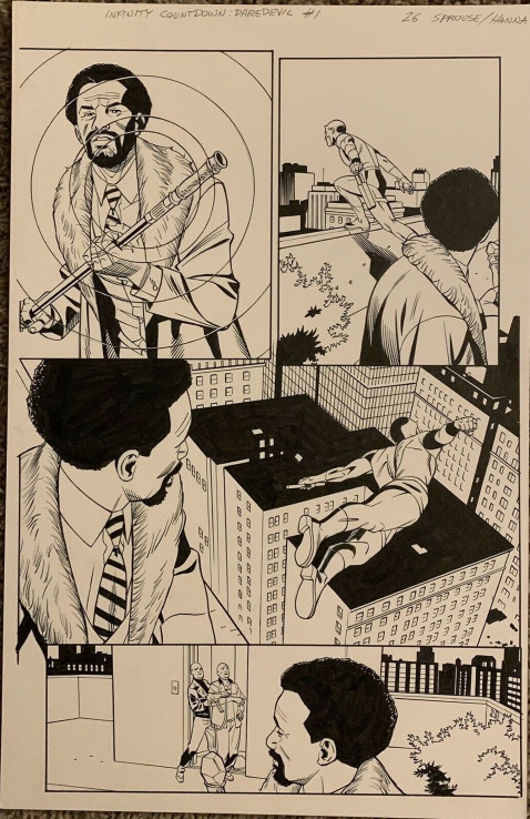 Infinity Countdown Daredevil 1 pg. 26 by P: Chris Sprouse I: Scott Hanna